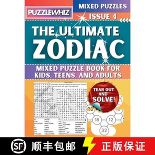 Teens Kids for Types Va... Engaging 9798330389179 Mixed 4周达 Adults The Puzzle Ultimate and Book Zodiac