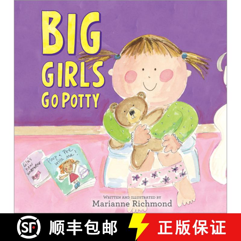 【3-4周达】Big Girls Go Potty [9781402266621]