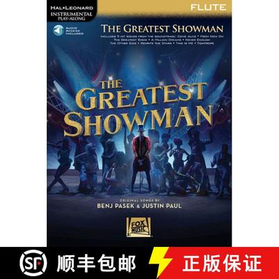 【3-4周达】The Greatest Showman - Instrumental Play-Along Series for Flute (Book/Online Audio) [With ... [9781540028402]