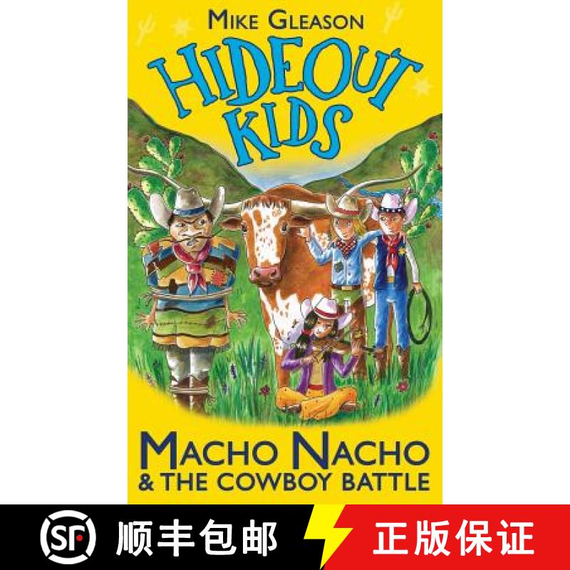 【3-4周达】Macho Nacho & The Cowboy Battle: Book 4 [9781912207091]