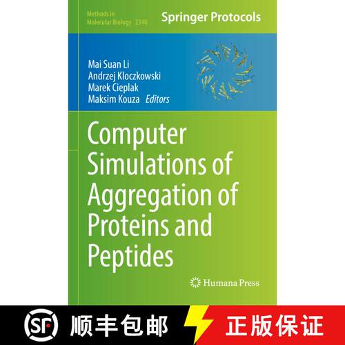 【3-4周达】精装 Computer Simulations of Aggregation of Proteins and Peptides [9781071615454]