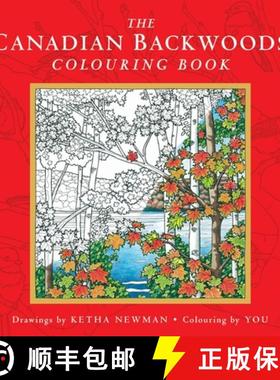 【3-4周达】The Canadian Backwoods Colouring Book [9780385689793]