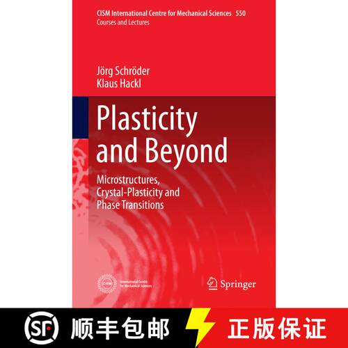 【3-4周达】Plasticity and Beyond : Microstructures, Crystal-Plasticity and Phase Transitions (Softcov... [9783709117163]