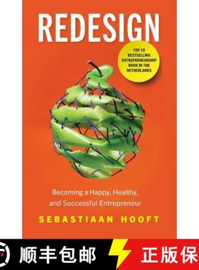 【3-4周达】Redesign: Becoming a Happy, Healthy, and Successful Entrepreneur [9781544501369]