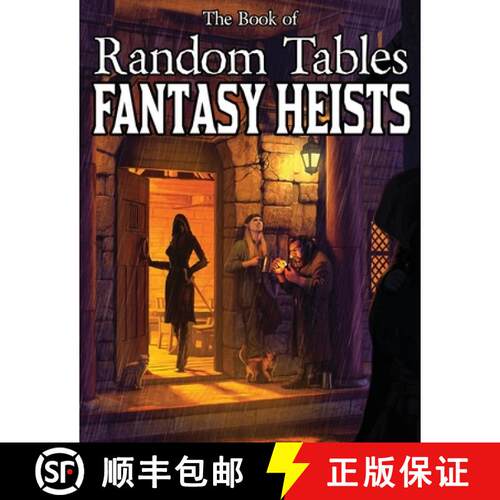 【3-4周达】The Book of Random Tables: Fantasy Heists: D100 and D20 Random Tables for Fantasy Tabletop... [9781952089497]