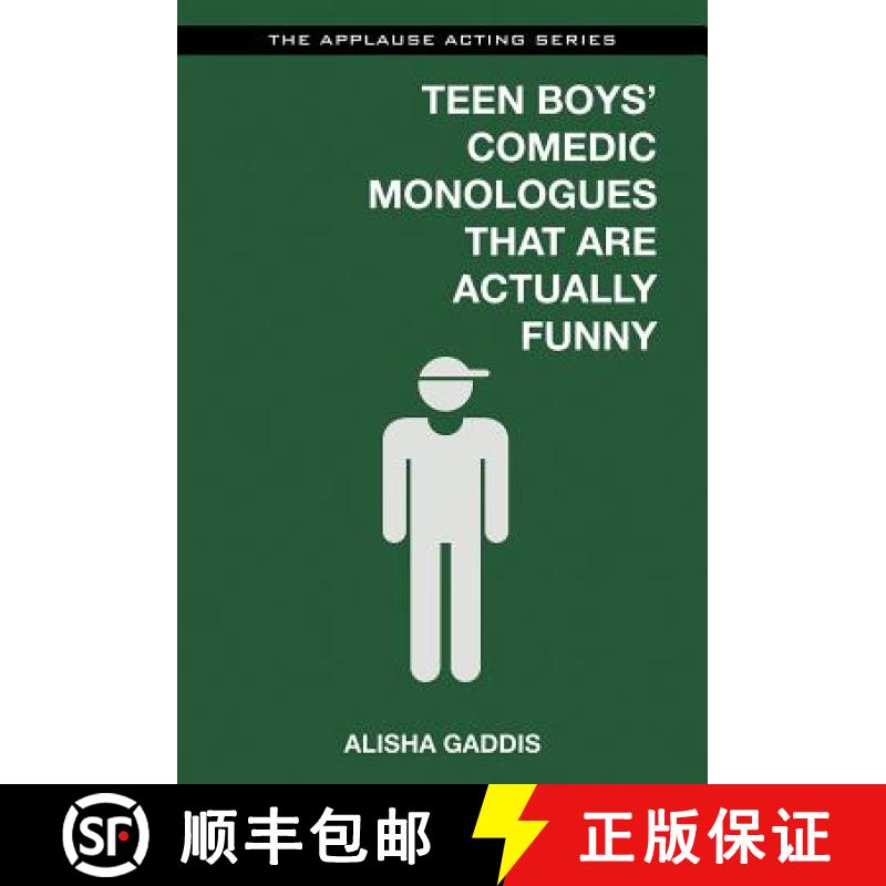 【3-4周达】Teen Boys' Comedic Monologues That Are Actually Funny [9781480396791]