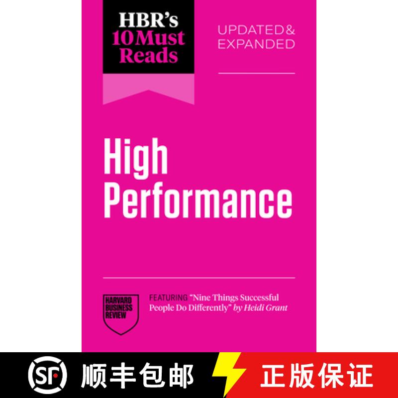 【3-4周达】HBR's 10 Must Reads on High Performance, Updated and Expanded (featuring Nine Things Succe... [9798892791793]