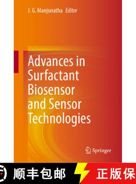 【3-4周达】精装 Advances in Surfactant Biosensor and Sensor Technologies [9783031608315]