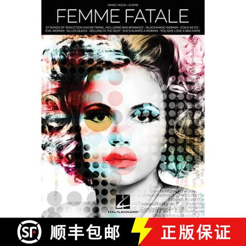 【3-4周达】Femme Fatale - 27 Songs Of Seduction And Betrayal [9781495095733]