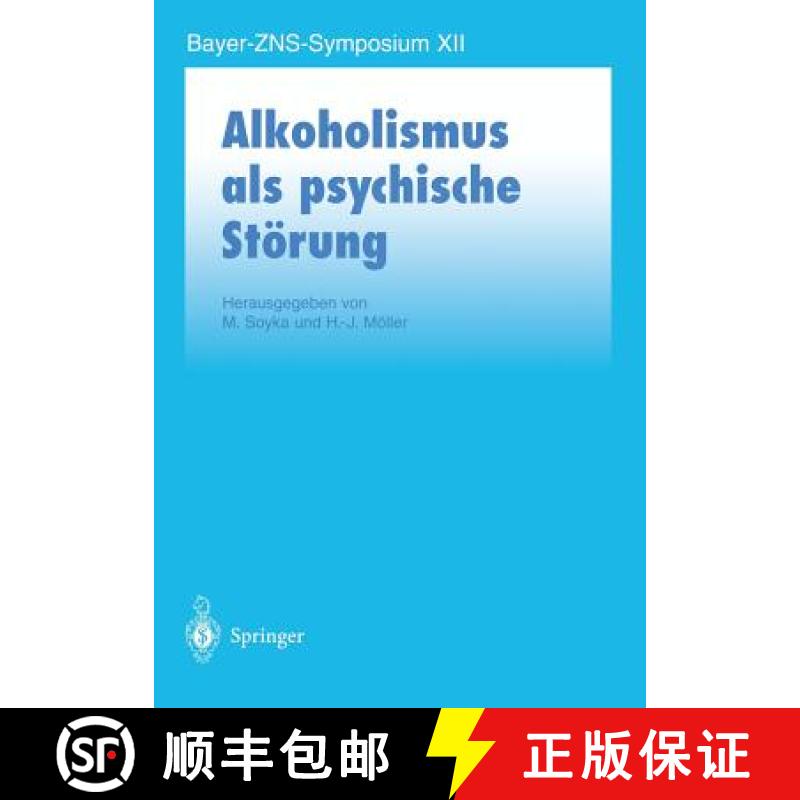 【3-4周达】Alkoholismus ALS Psychische Störung [9783540629740]