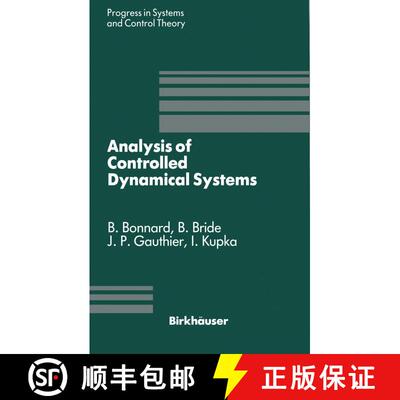 【3-4周达】Analysis of Controlled Dynamical Systems : Proceedings of a Conference held in Lyon, Franc... [9781461278351]
