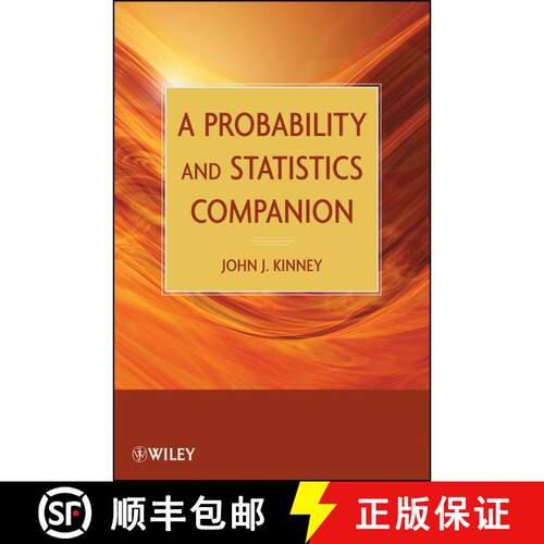 【3-4周达】A Probability And Statistics Companion [Wiley统计学] [9780470471951]