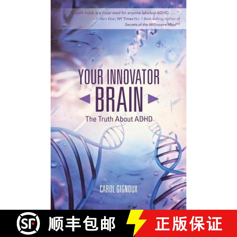 【3-4周达】Your Innovator Brain: The Truth About ADHD [9781504345835]