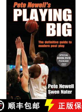 【3-4周达】Pete Newell's Playing Big [With DVD] [9780736068093]