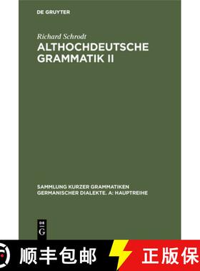 【3-4周达】Althochdeutsche Grammatik II – Syntax [9783484108622]