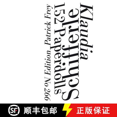 【3-4周达】Klaudia Schifferle: 152 Paperdolls [9783906803661]