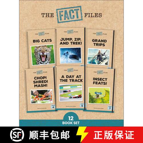 【3-4周达】Phonic Books the Fact Files 2: Adjacent Consonants and Consonant Digraphs, and Alternative... [9798217125845]