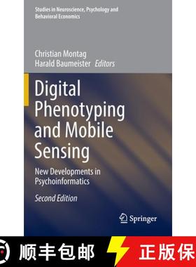 【3-4周达】Digital Phenotyping and Mobile Sensing : New Developments in Psychoinformatics (Second Edi... [9783030985455]