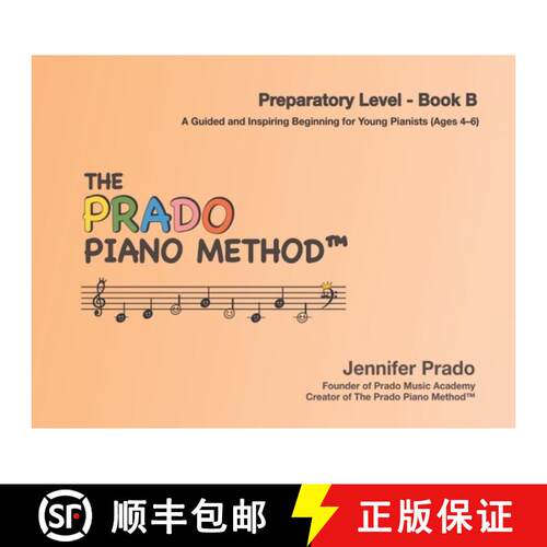 【3-4周达】The Prado Piano Method - Book B [9798995971610]