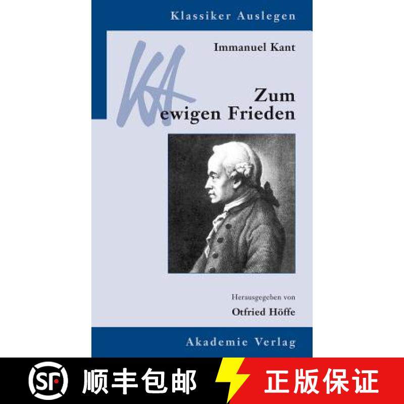 预订 Immanuel Kant: Zum Ewigen Frieden [9783050051031]
