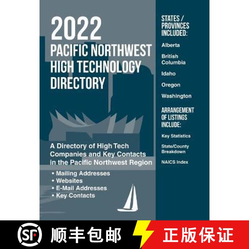【2-3周达】Pacific Northwest High Technology Directory 2022 [9781954866140]