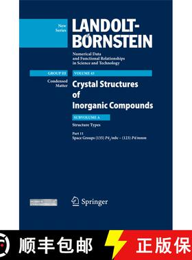 【3-4周达】Space Groups (135) P42/mbc – (123) P4/mmm: Structure Types [9783642228469]