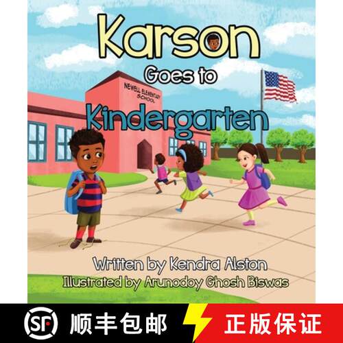 【3-4周达】精装 KARSON Goes to Kindergarten [9781646670079]