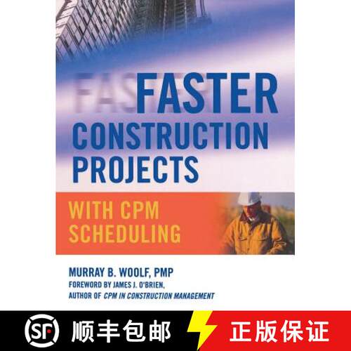 【3-4周达】精装 Faster Construction Projects with CPM Scheduling [9780071486606]