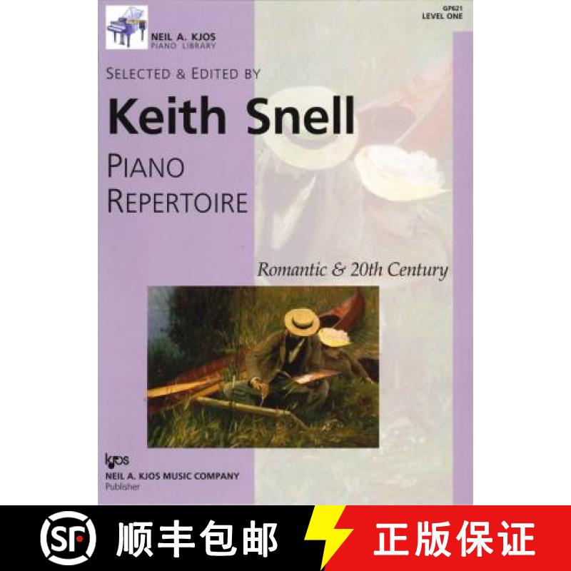 【2-3周达】Piano Repertoire: Romantic & 20th Century 1 [9780849762123]