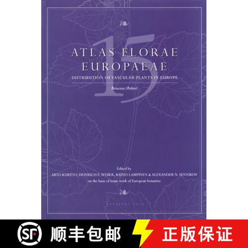 预订 Atlas Florae Europaeae, Volume 15 [English] [9789519108162]