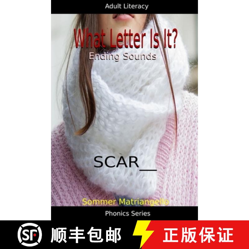【3-4周达】What Letter Is It? Ending Sounds [9780359942015]
