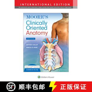 【3-4周达】Moore's Clinically Oriented Anatomy 9e Lippincott Connect Print Book and Digital Access Ca... [9781975209551]