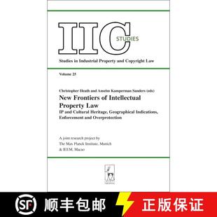 【3-4周达】New Frontiers of Intellectual Property Law: IP and Cultural Heritage - Geographical Indica... [9781841135717]