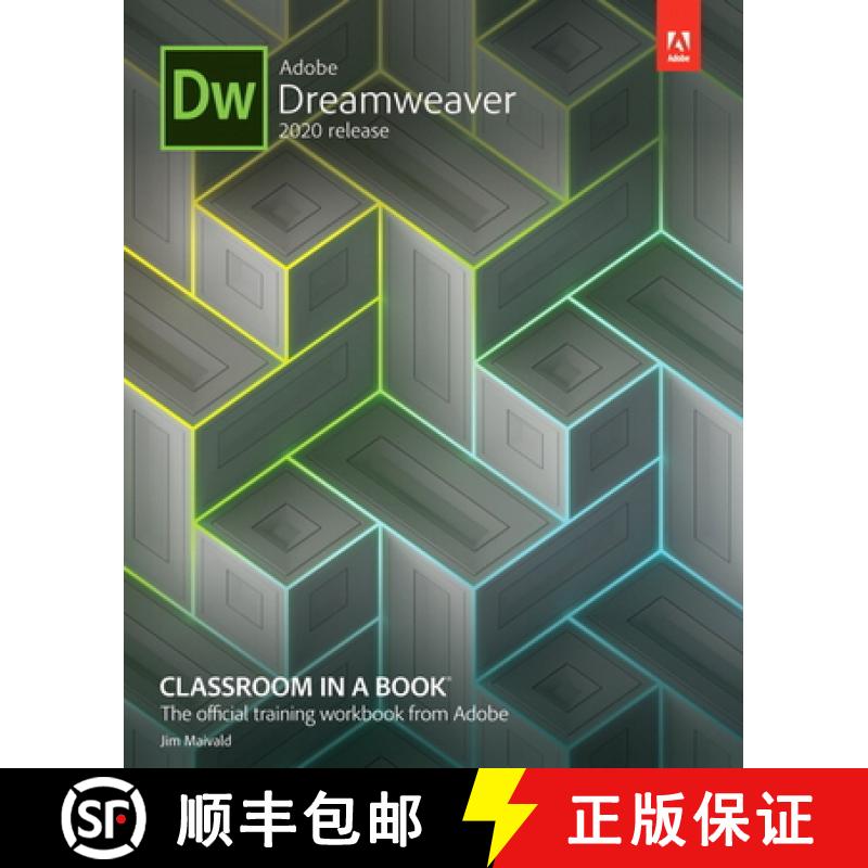 【3-4周达】Adobe Dreamweaver Classroom in a Book (2020 Release) [9780136412298]