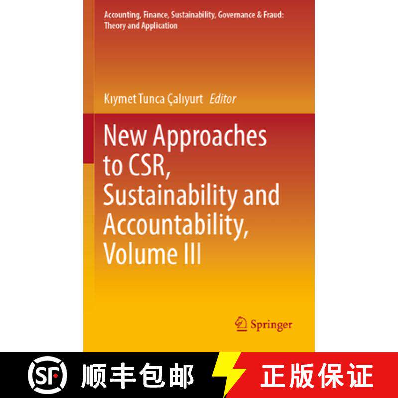 【3-4周达】New Approaches to Csr, Sustainability and Accountability, Volume III [9789811693663]