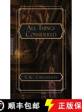 预订 All Things Considered [9798869245120]