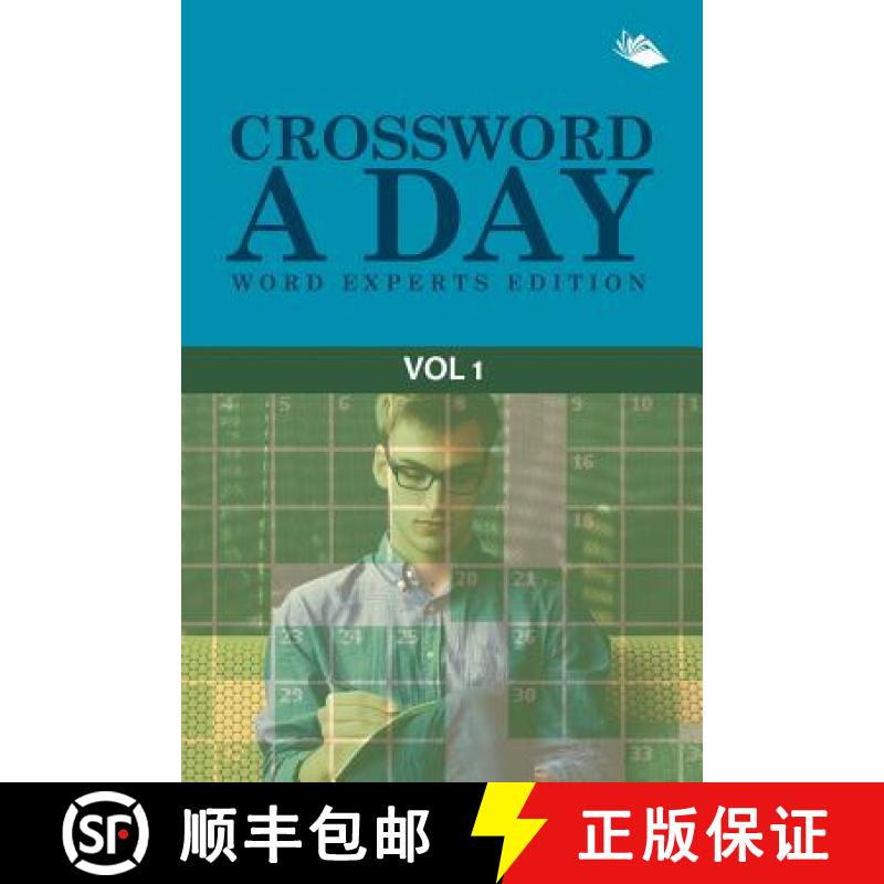 【2-3周达】Crossword A Day Word Experts Edition Vol 1 [9781682802724]
