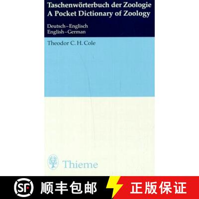 预订 A Pocket Dictionary of Zoology: English-German / Taschenworterbuch der Zoologie: Deutsch-Englisch [9783131019615]