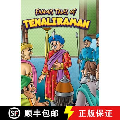 【3-4周达】Famous Tales of Tenaliraman : Story Book for Kids|English Short Stories with Colourful Pic... [9789357188173]