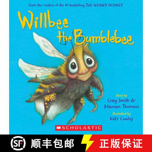 【3-4周达】Willbee the Bumblebee [9781338575217]