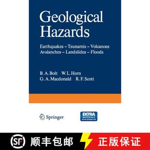 Landslides 9783642868221 Geological Tsunamis Volcanoes Earthquakes 4周达 Hazards Floods Avalanches