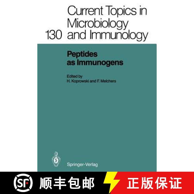 【3-4周达】Peptides as Immunogens [9783642714429]