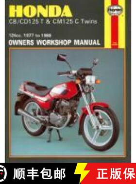 【3-4周达】Honda CB/CD125T and CM125C Twins 1977-88 Owner's Workshop Ma [9781850106449]