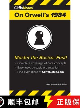 预订 CliffsNotes on Orwell's 1984 [9781957671475]