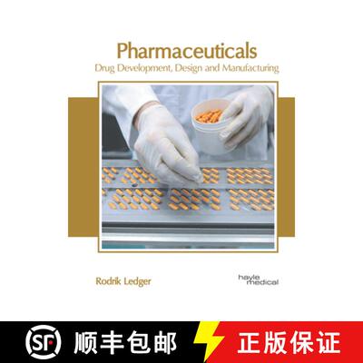 【3-4周达】精装 Pharmaceuticals: Drug Development, Design and Manufacturing [9781632419002]