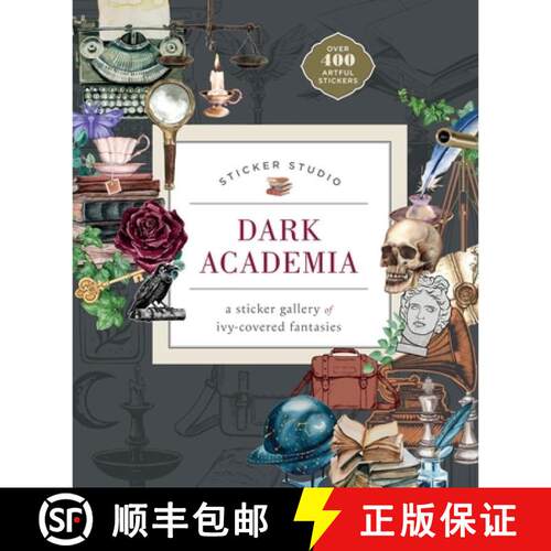 预订 Sticker Studio: Dark Academia: A Sticker Gallery of Ivy-Covered Fantasies [9781250457417]