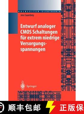 【3-4周达】Entwurf Analoger CMOS Schaltungen Für Extrem Niedrige Versorgungsspannungen [9783642621925]