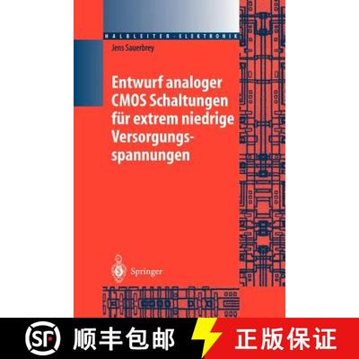 【3-4周达】Entwurf analoger CMOS Schaltungen für extrem niedrige Versorgungsspannungen (Softcover re... [9783642621925]