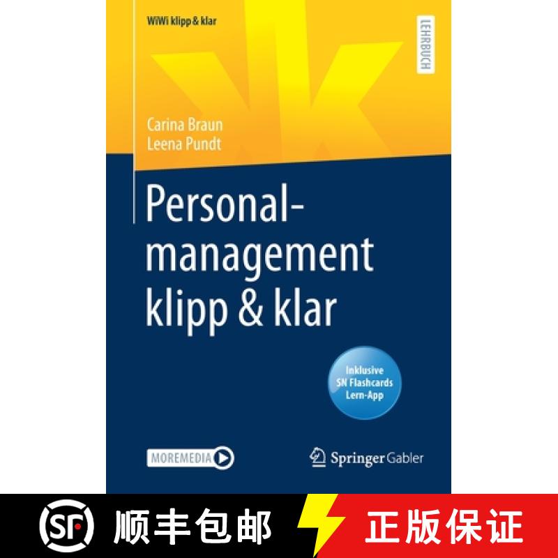 【3-4周达】Personalmanagement Klipp & Klar [9783658305734]