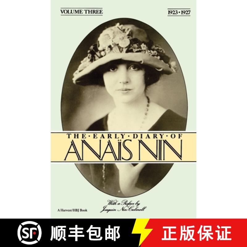 【3-4周达】The Early Diary of Anais Nin, Vol. 3 (1923-1927) [9780156272506]